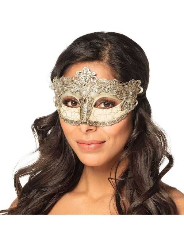 Luxe Oogmasker Venice Goud