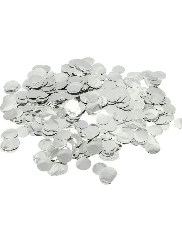 Metallic Zilveren Confetti 30g