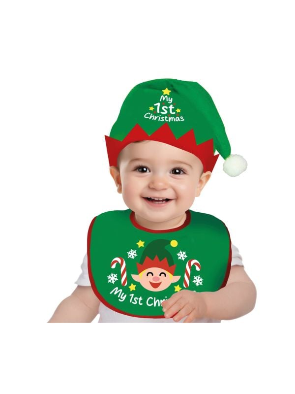 Mijn eerste kerst elf baby setje