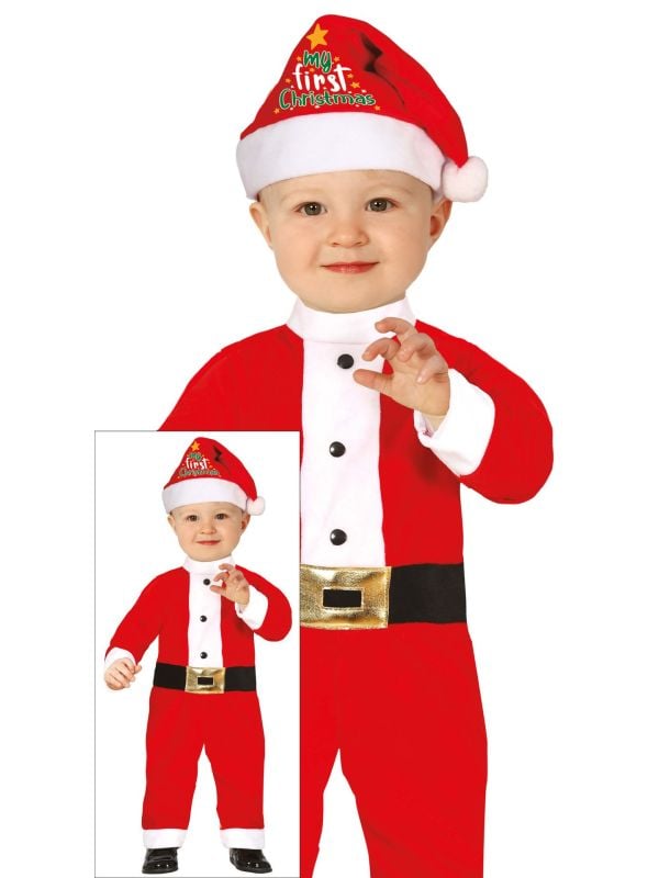 Mijn eerste kerstmis outfit baby