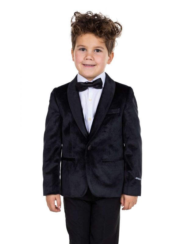 Opposuits Deluxe Boys' Colbert Dinner Jacket - Zwart