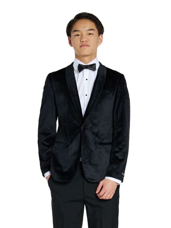 Opposuits Deluxe Teen Boys' Colbert Dinner Jacket - Zwart