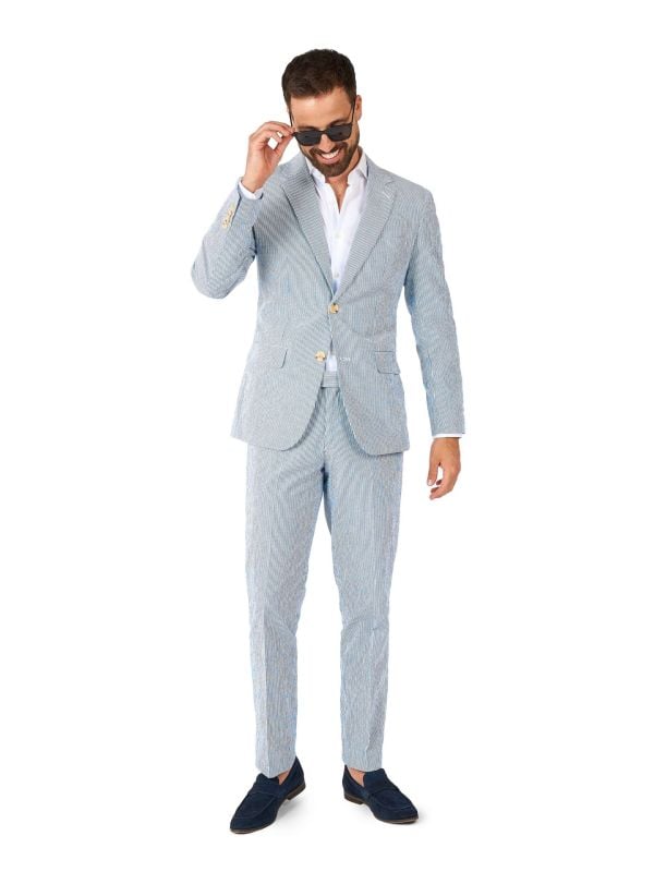 Opposuits Men's Pak Daily Seer Sucker Blauw