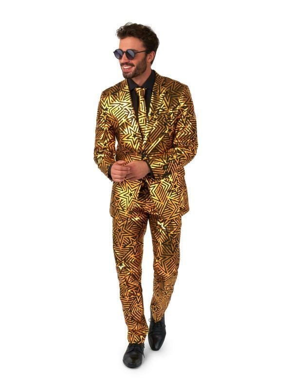 Opposuits Men's Paken Golden Geo Star