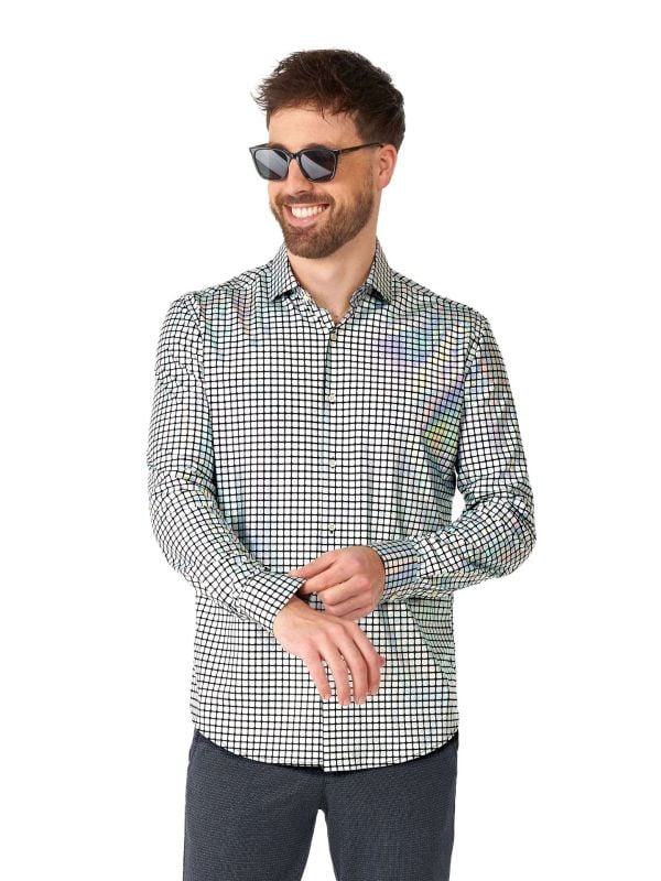 Opposuits Men's Shirt Discoballer