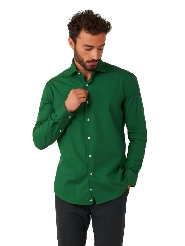 Opposuits Men's Shirt Glorious Groen