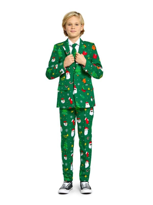 Opposuits Teen Boys' Pak Festivity X-mas Groen