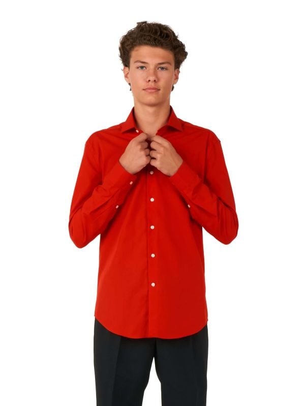 Opposuits Teen Boys' Shirt Red Devil Rood