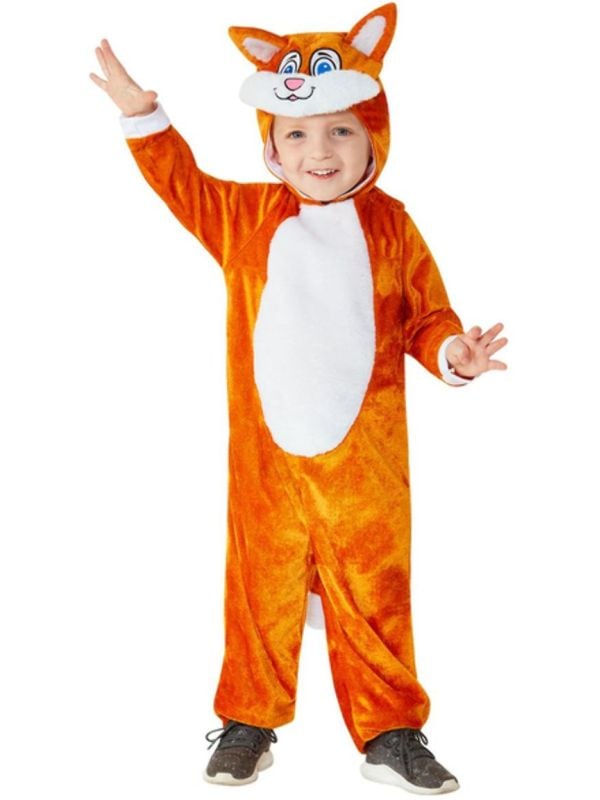 Pluche katten kleuter onesie