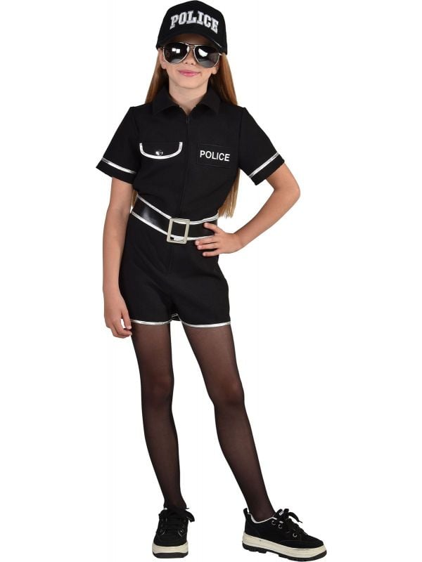 Politie jumpsuit meisje