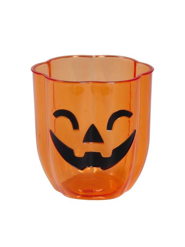 Pompoen beker 10 cm halloween