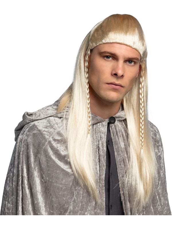 Pruik Elf Blond Legolas