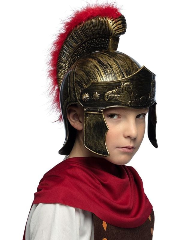 Romeinse Helm Kind