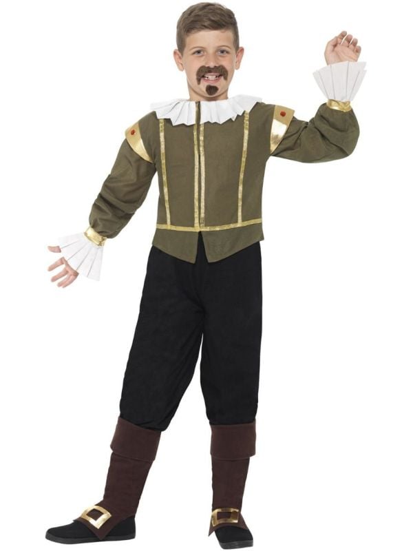 Shakespeare outfit jongens