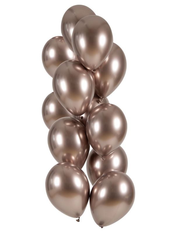 Shiny Rose gouden ballonnen set