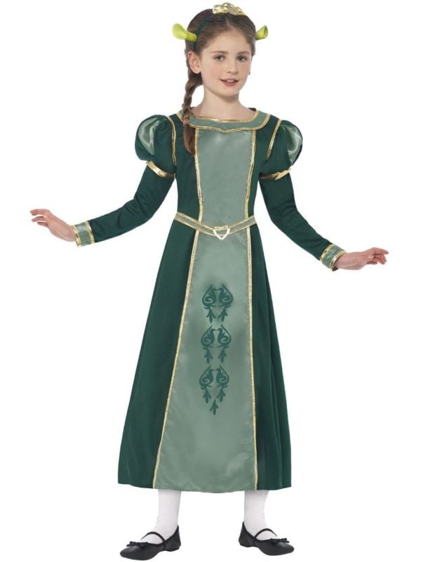 Shrek prinses Fiona outfit meisjes