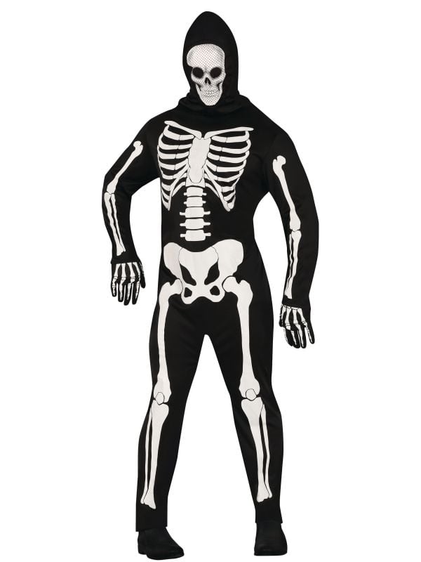 Skinsuit skelet halloween