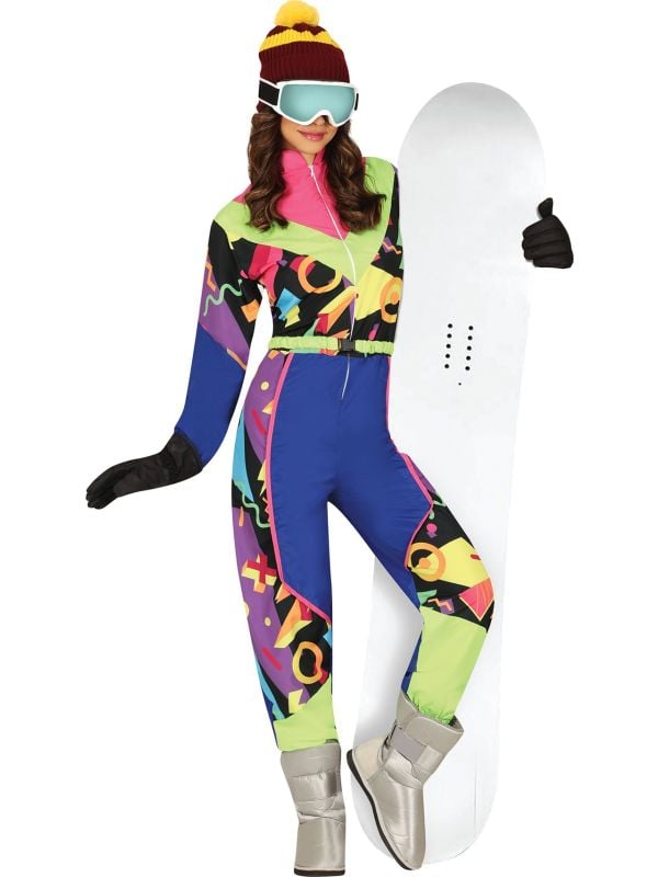 Snowboard kostuum dames 80s