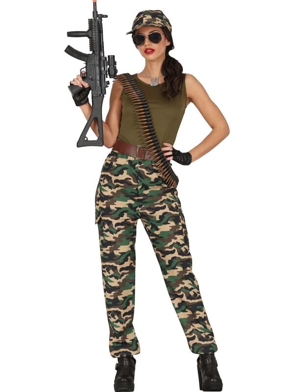 Soldaten Outfit Vrouwen