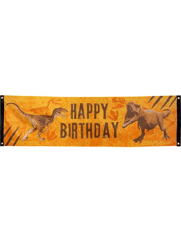 Spandoek T-Rex Happy Birthday 180cm