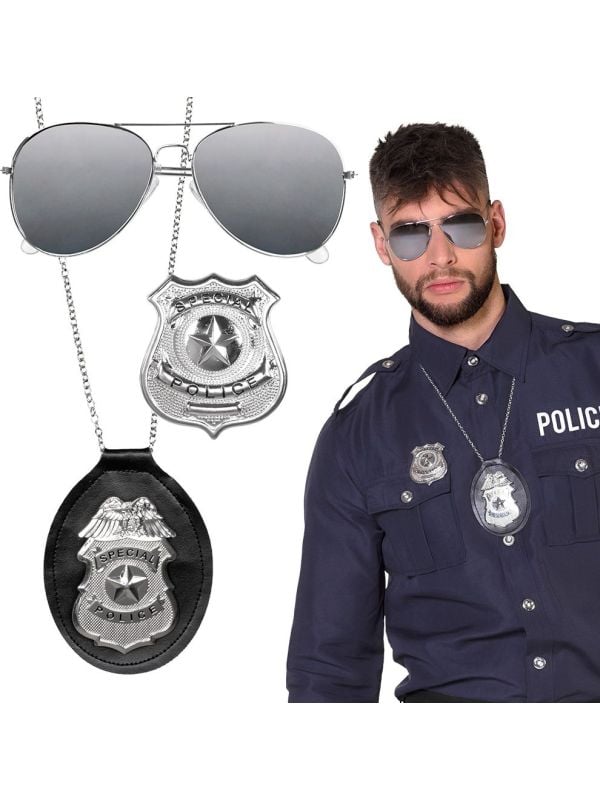 Special Police Accessoireset 3-delig