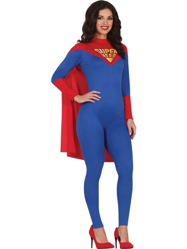 Superheldin Outfit Volwassenen Dames