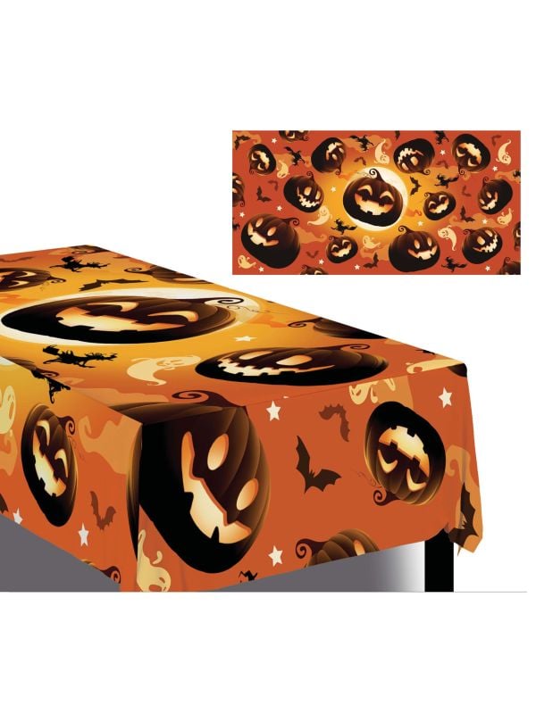 Tafelkleed pompoen 137 x 274 cm halloween