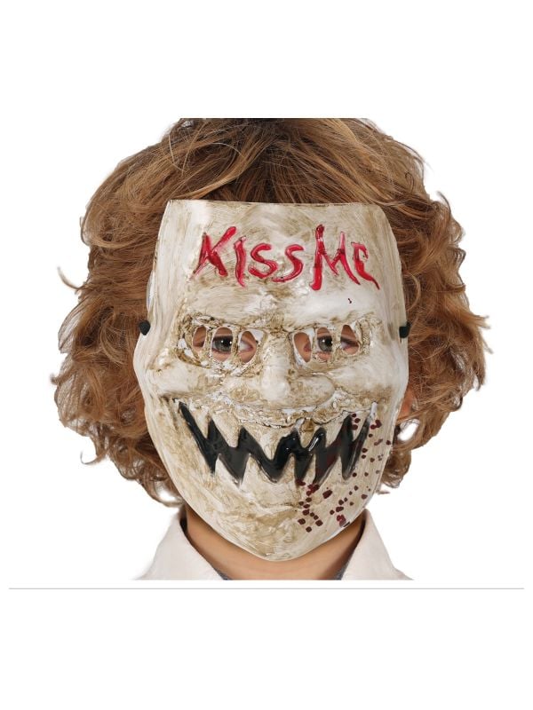 The Purge kiss me masker kind halloween