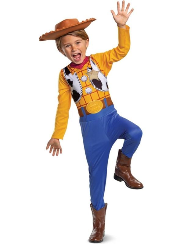 Toy Story Woody Kostuum Jongen Blauw en Geel