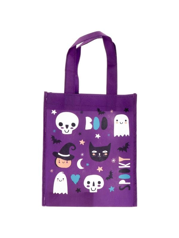 Trick or Treat Tas Halloween Paars