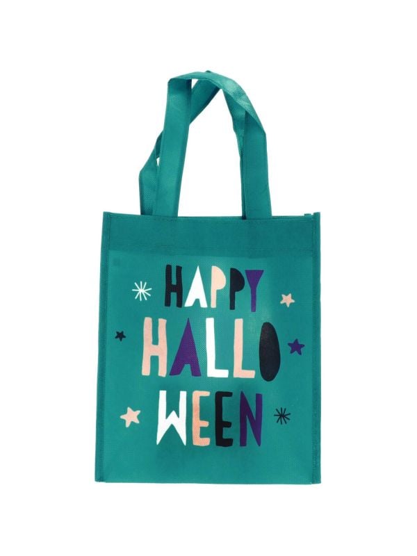 Trick or Treat Tas Halloween Turkoois