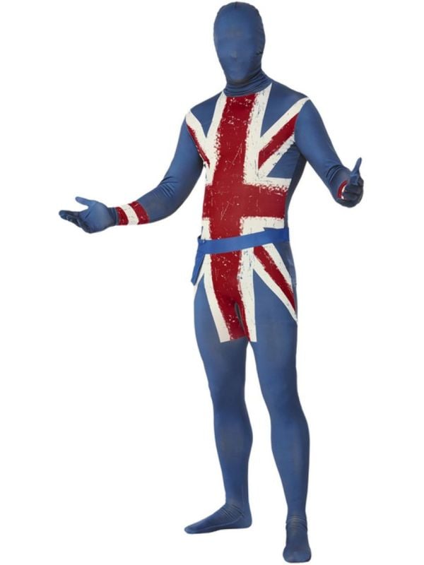 Union Jack Second Skin Mannen Blauw