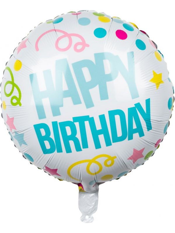 Australië Een trouwe Vereniging Verjaardag ballon happy birthday | Feestkleding.nl