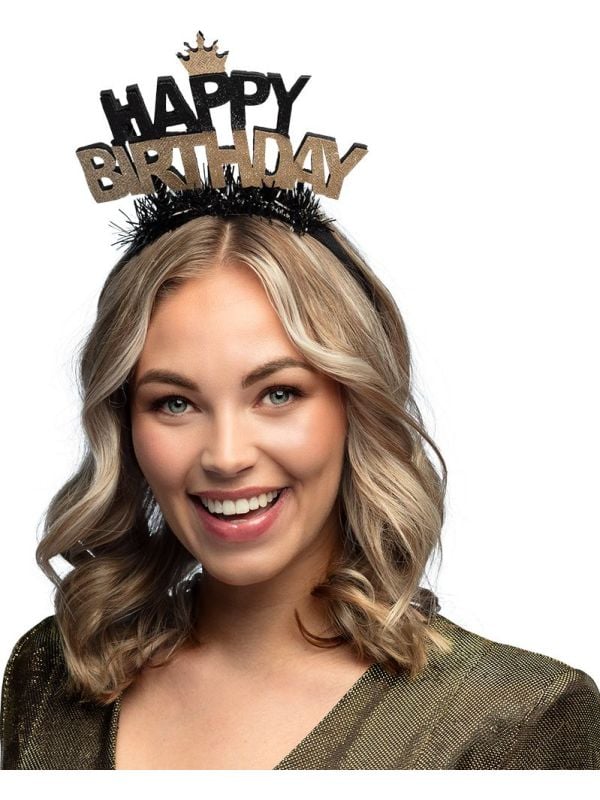 Verjaardag Tiara 'Happy Birthday'