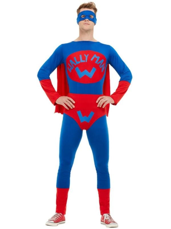 Wally man super held outfit