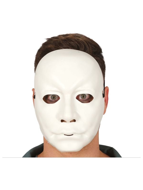 Wit gezicht masker halloween