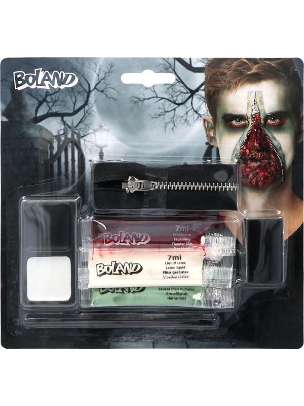 Zombie Rits Schminkset 7-delig Halloween