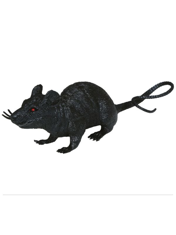 Zwarte rat 18 cm