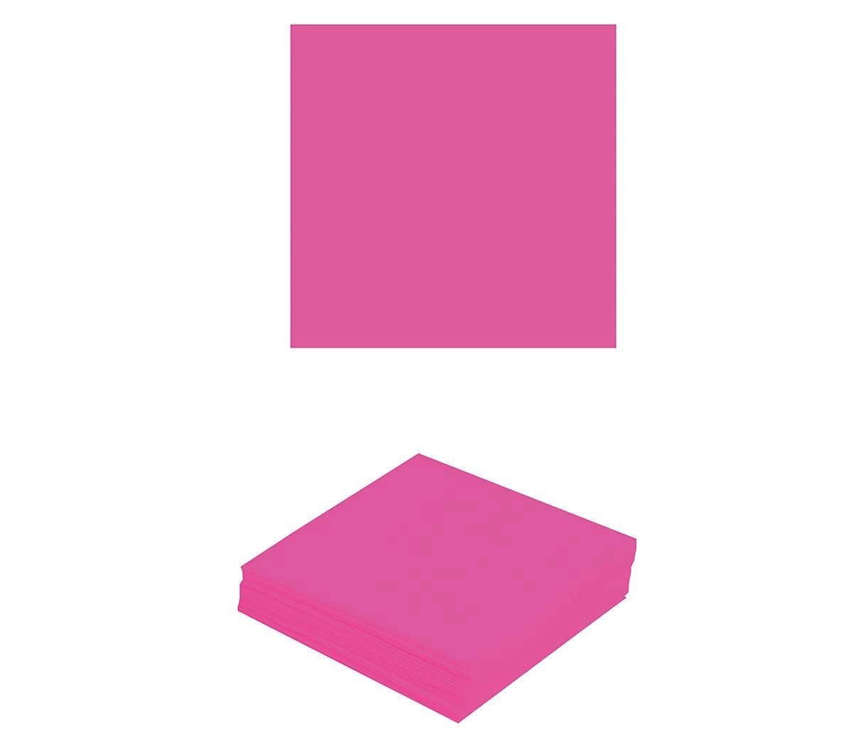 20 papieren servetten neon fuchsia