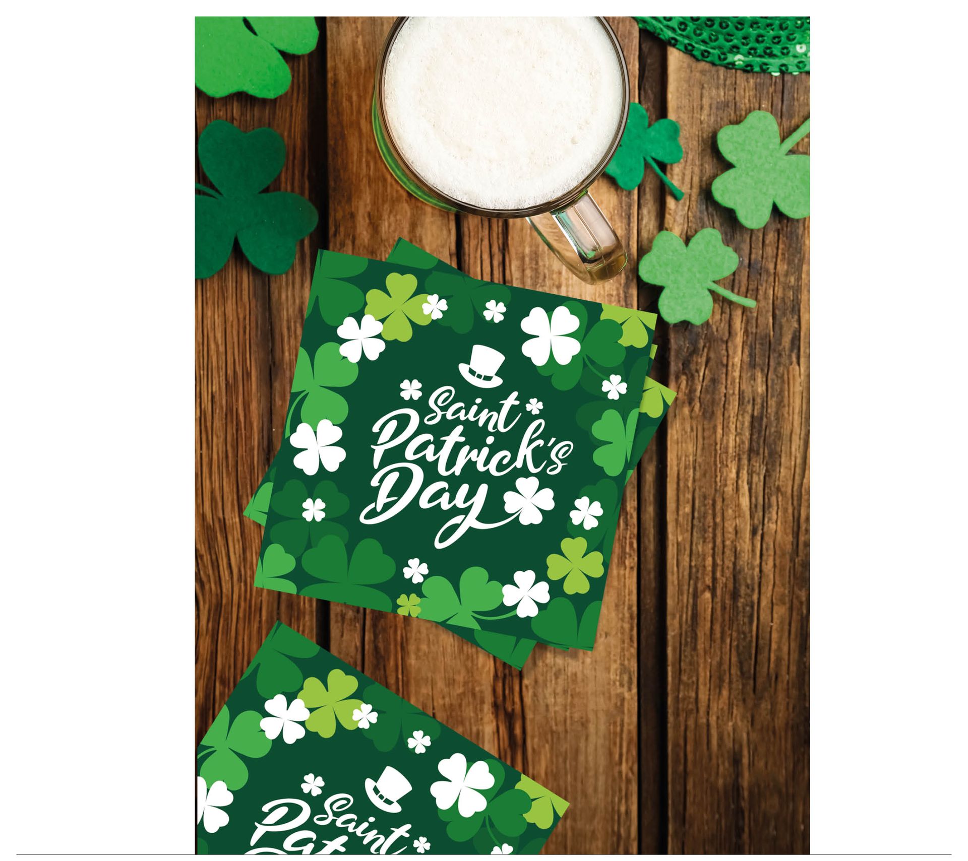 20 servetten Saint Patrick's Day