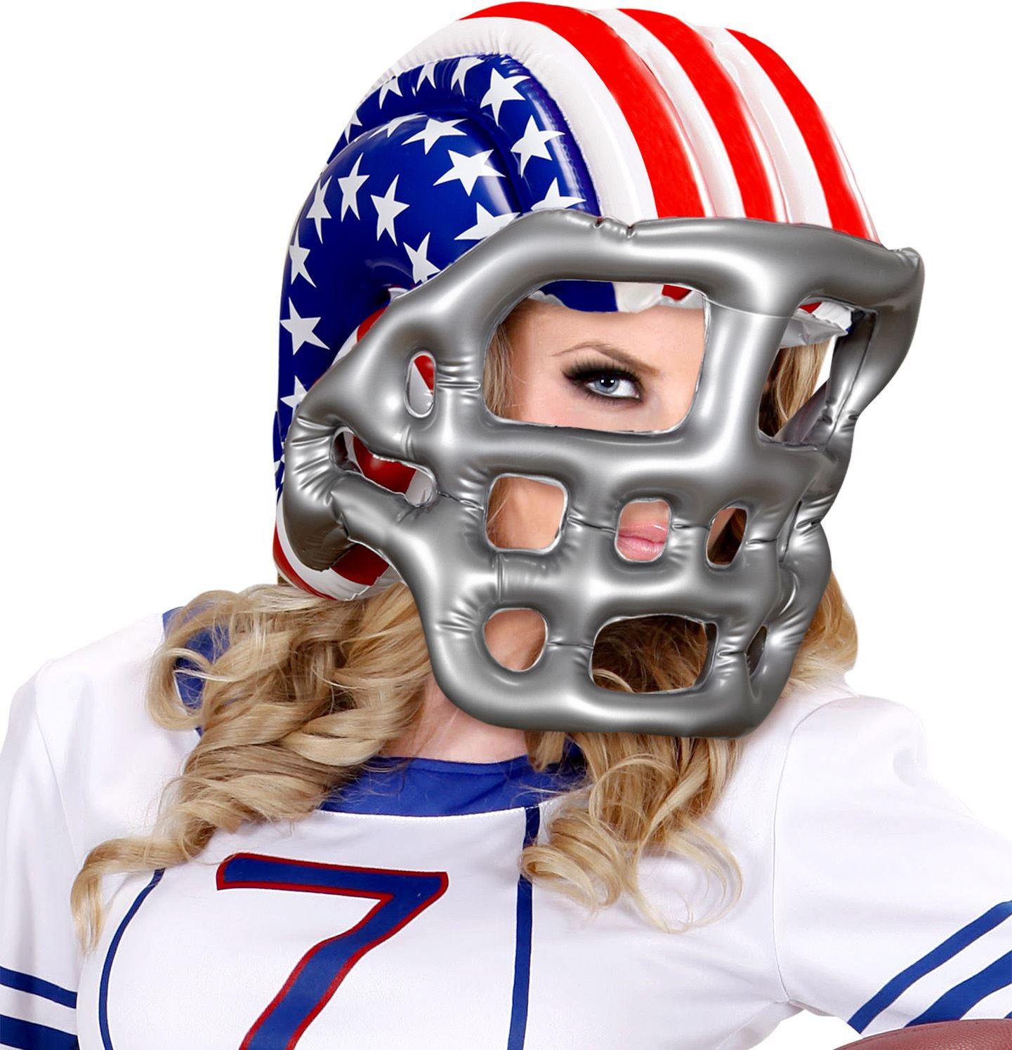 American Football opblaasbare helm | Feestkleding.nl