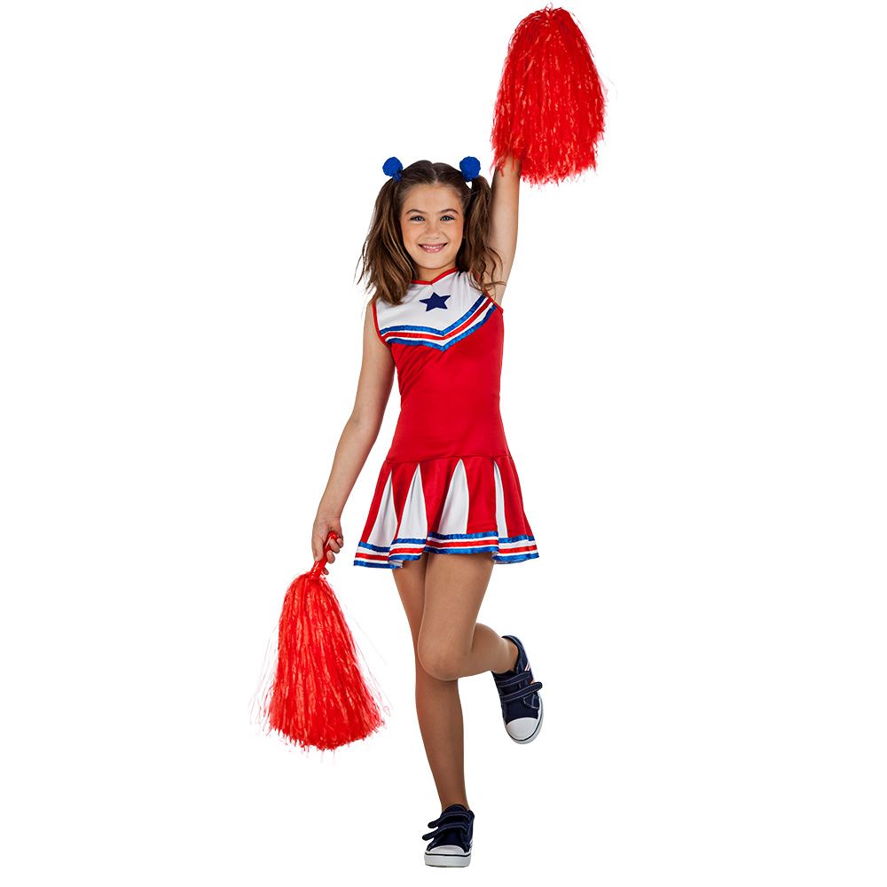 Amerikaanse Cheerleader Kostuum meisjes