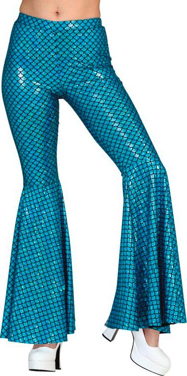 Aqua Zeemeermin Legging Volwassenen