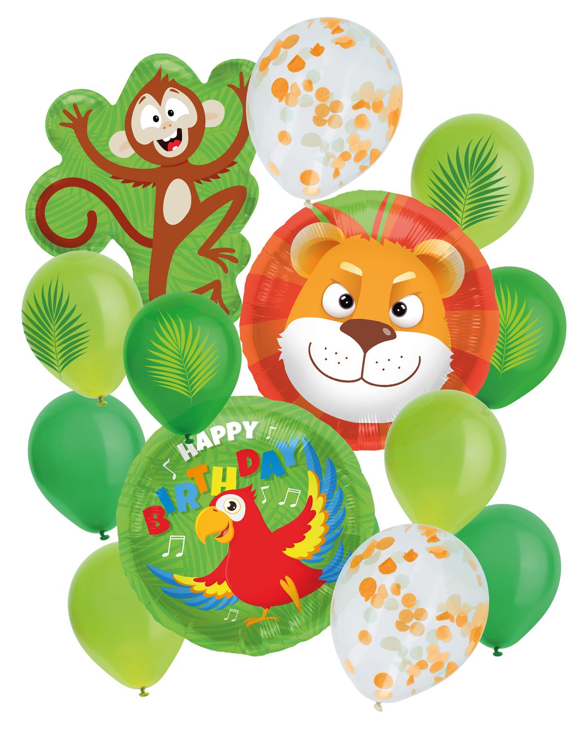 Ballonnen Set Jungle