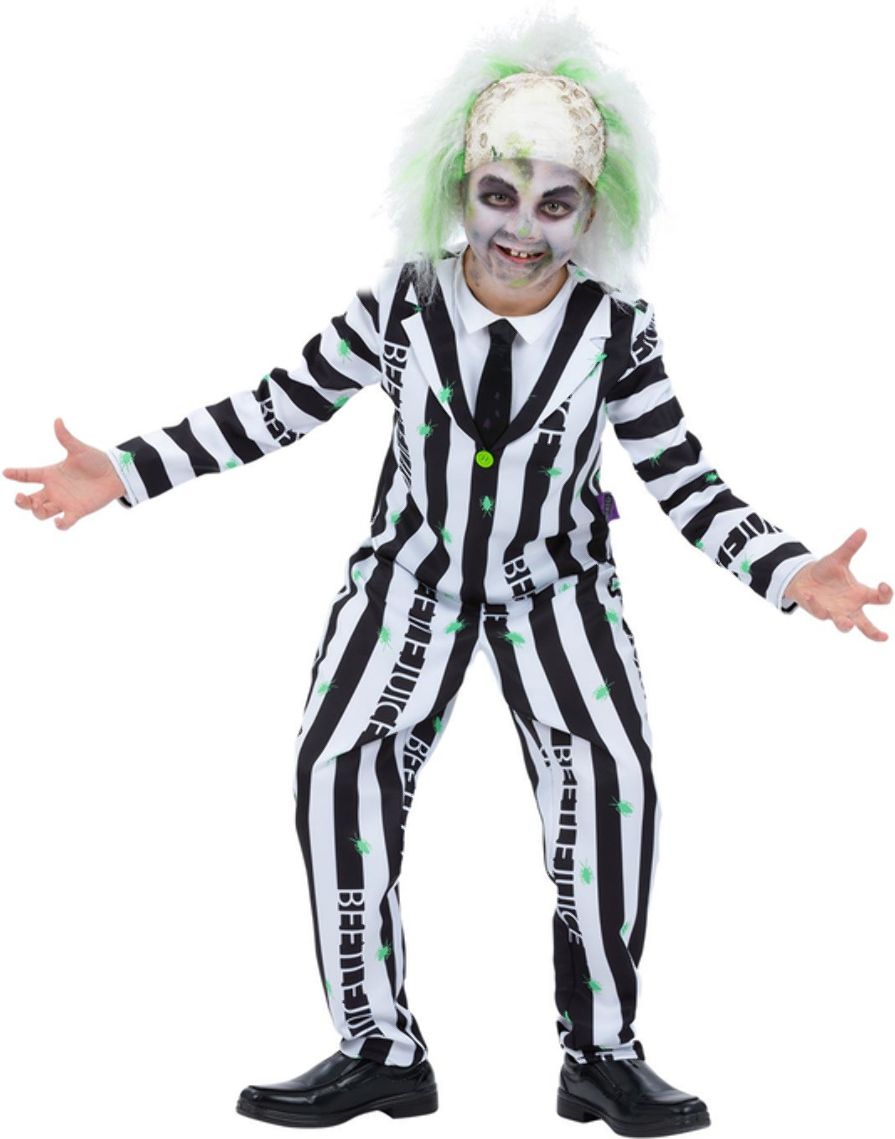 Beetlejuice Kostuum Jongens Zwart en Wit