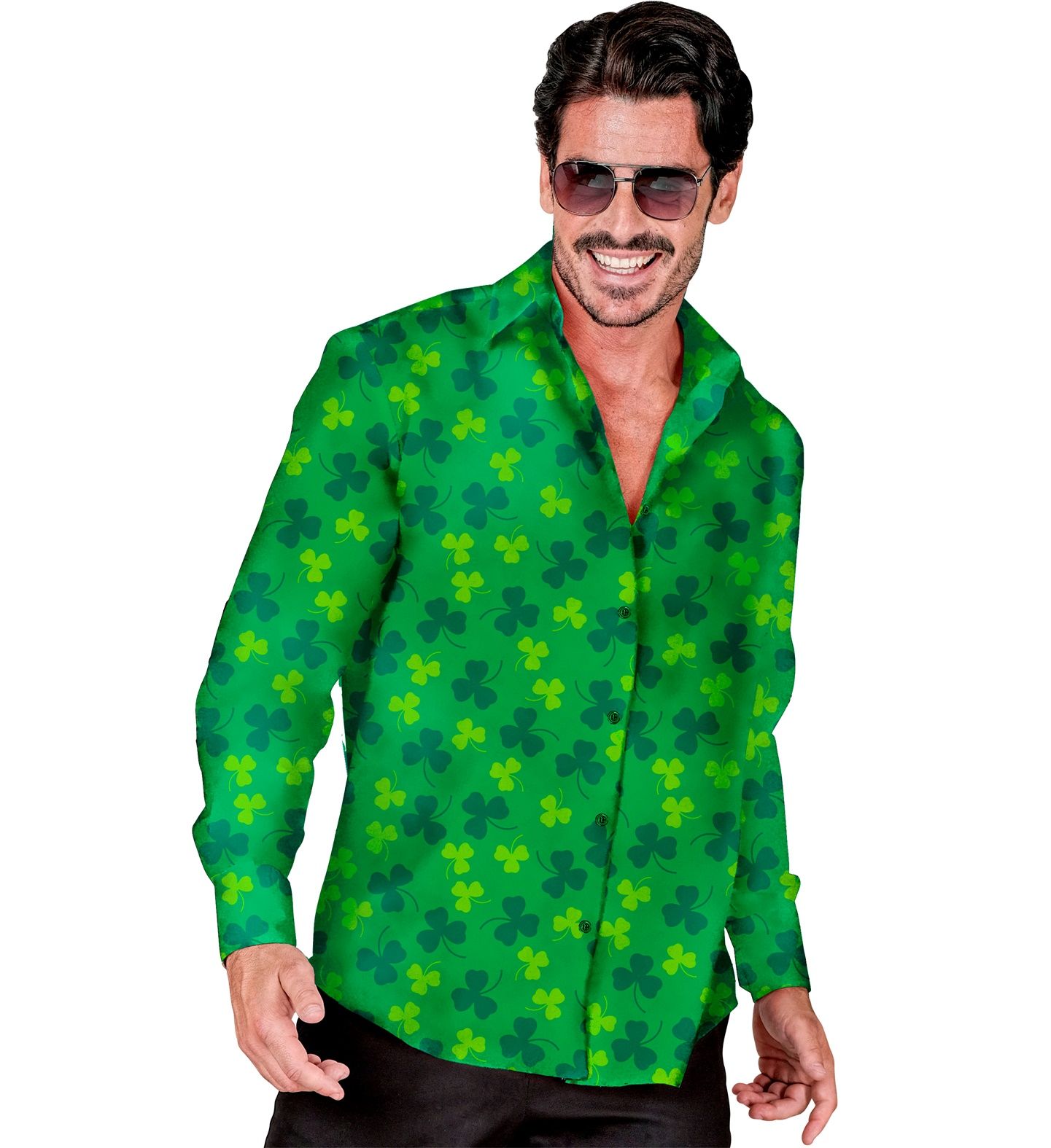 Blouse lucky patricksday mannen