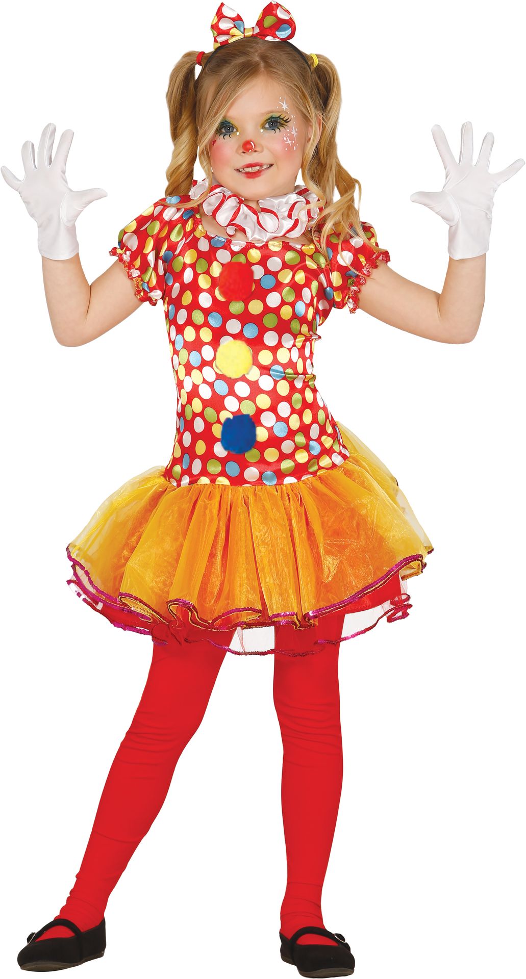 Clown jurkje meisjes