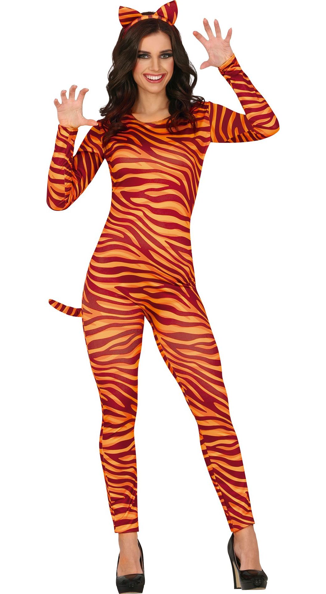 Dames Dierenprint Tijger Outfit