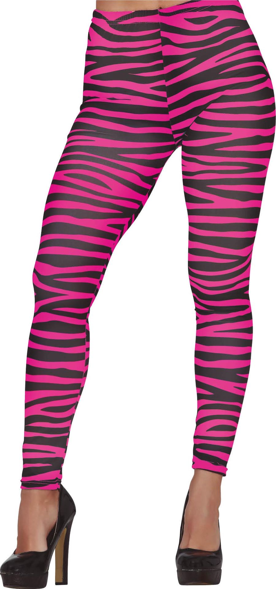 Dames Leggings met Roze Zebraprint