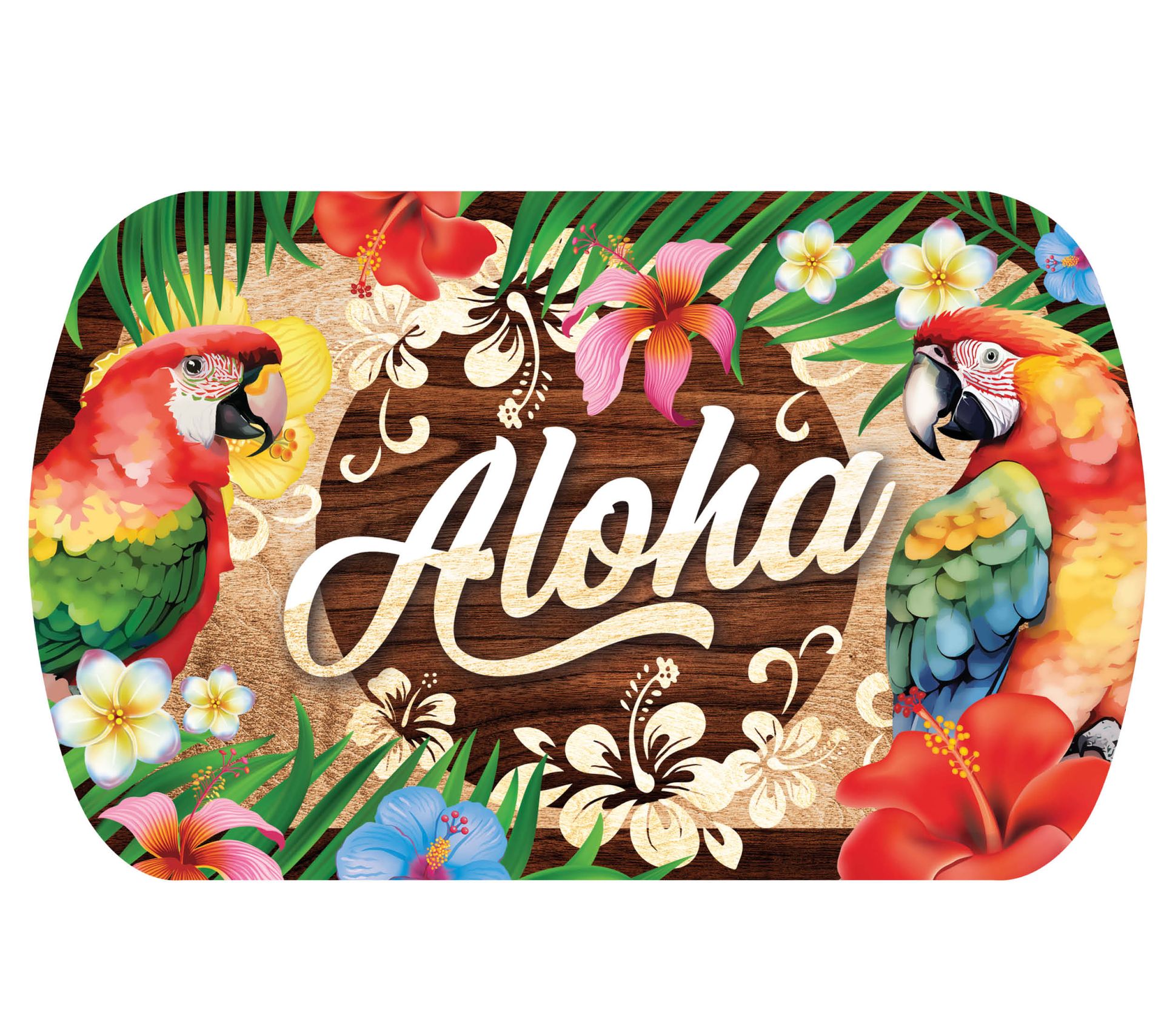 Dienblad Aloha Hawaii 39 x 24 cm